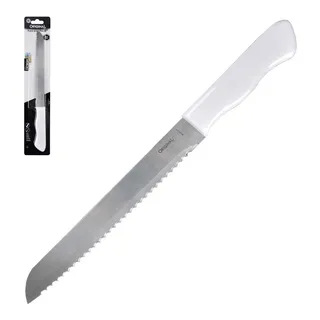 Faca De Pão Serrilhada Em Aço Inox Profissional Cbo Plåstico Cor Diversas Faca De Pão Serrilhada Em Aço Inox Profissional Cbo Plåstico Cor Diversas