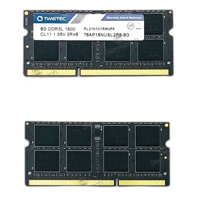 Memoria RAM SODIMM 8GB 1 Timetec 76TT16NUSL2R8-8G