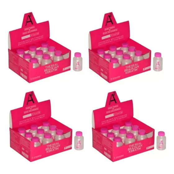  Ampollas A2 Alisantes Combo De 4cajas X 9unid C/u 
