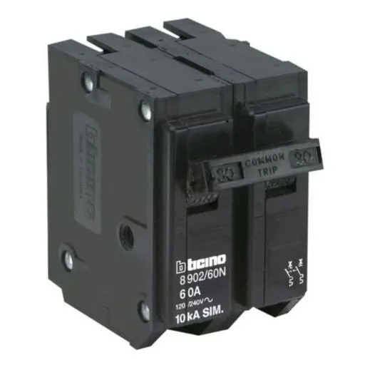 Breaker Empotrar 2x70 Tiven  Bticino Original Nuevo 
