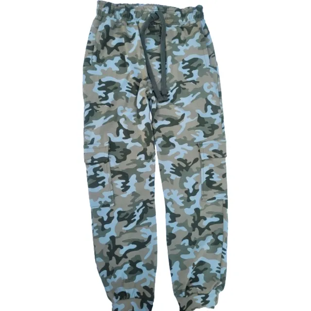 Pantalón Para Niños Tipo Jogger Cargo Con Bolsillos