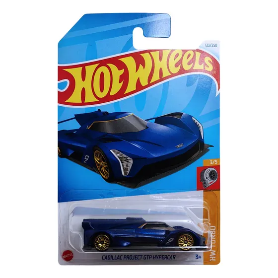 Cochecito en miniatura Cadillac Project Gtp Hypercar Cadillac Sport Color de Hot Wheels