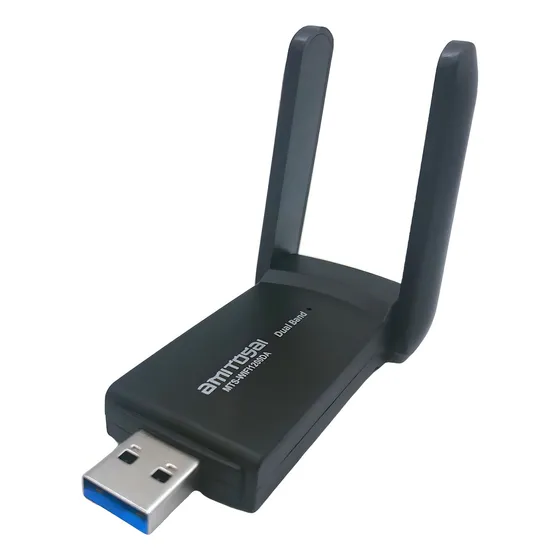 Adaptador Usb Wifi 2 Antenas Ideal Computadora Escritorio N8