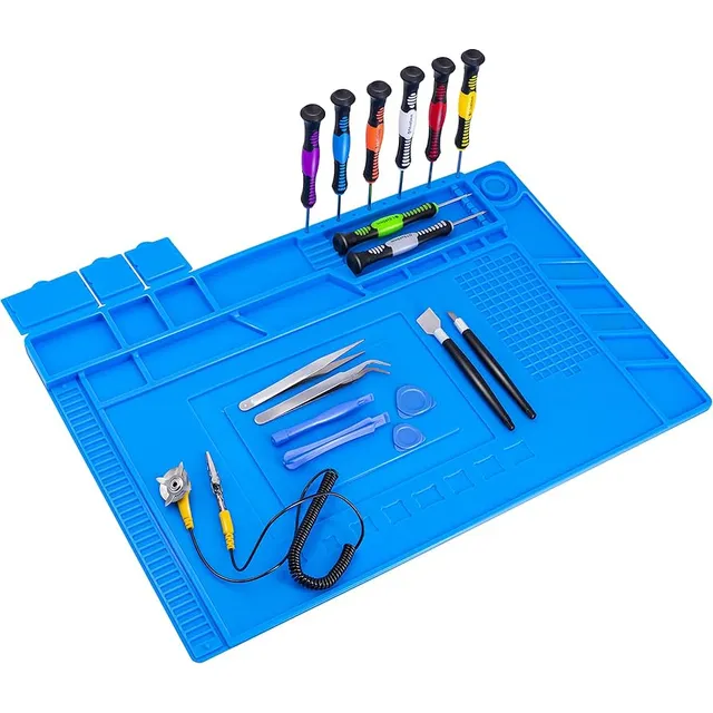 Tapete Manta Antiestática Para Soldadura Electrónica 450x300