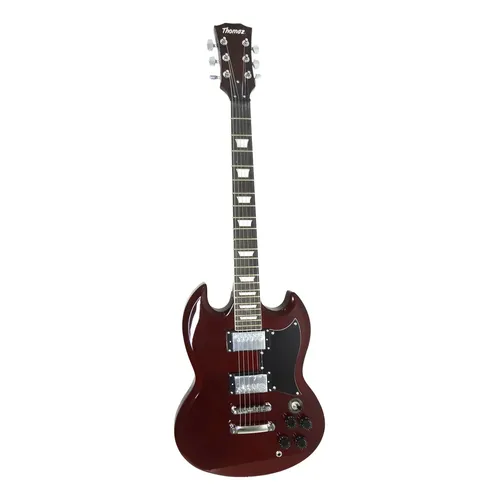 Guitarra elétrica Epiphone SG Special Satin E1 de choupo ebony