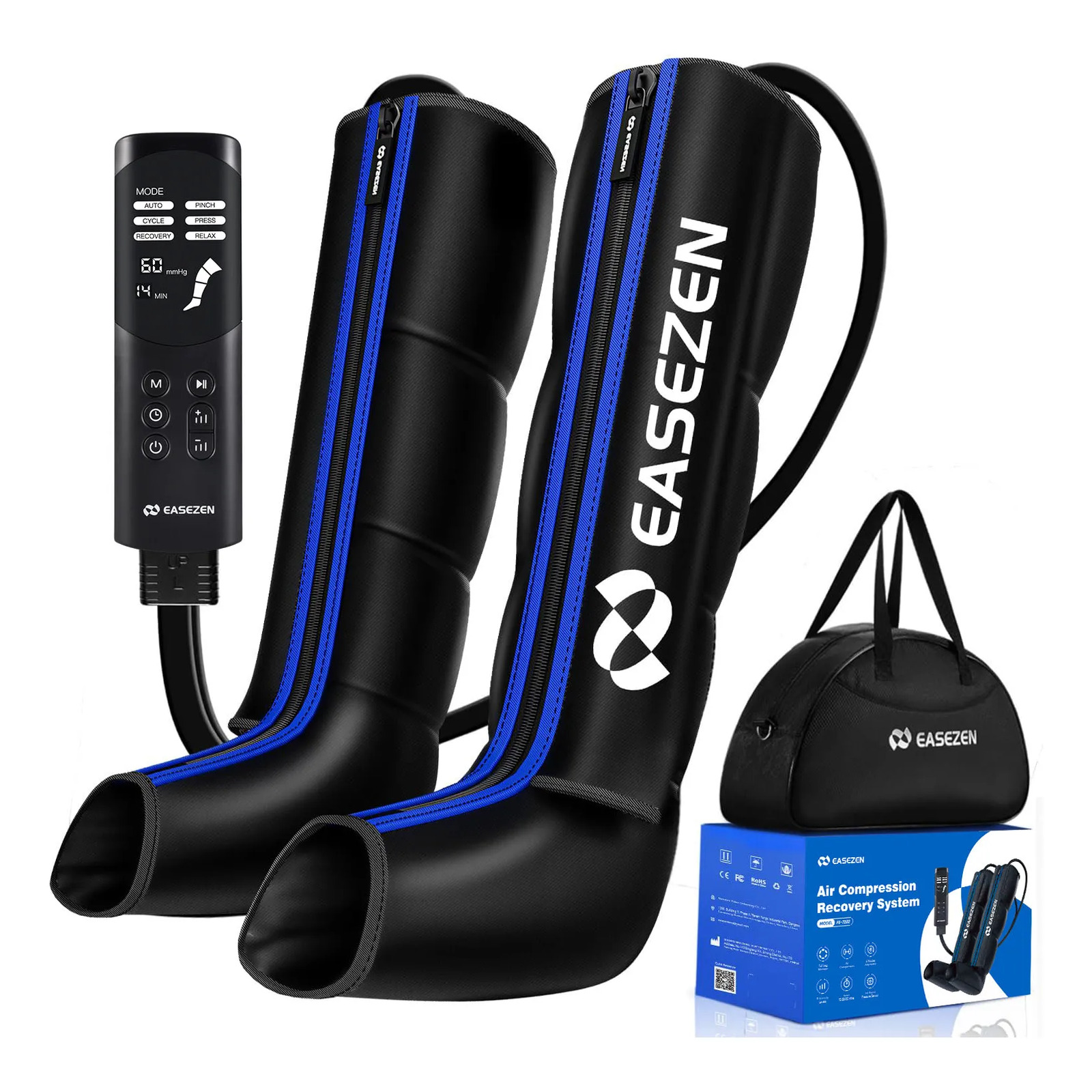 Bota De Compressao Pneumatica Massageador Pernas Eletrico G 127/220v Grandes