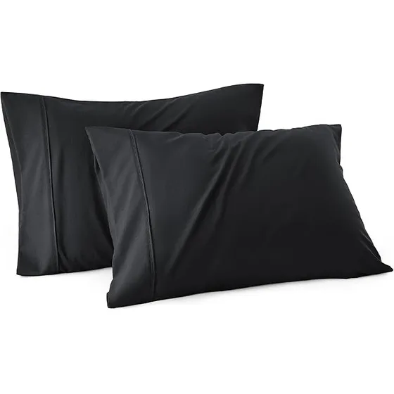 2 Fundas Para Almohada King Size De Algodón Varios Colores