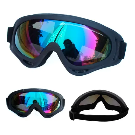 Gafas Protección Esquí Moto Uv Antivaho Antivien Snowboard