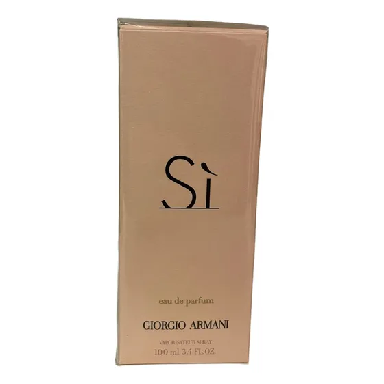 Si Giorgio Armani Edt 100 Ml Mujer Eau De Toilette Spray
