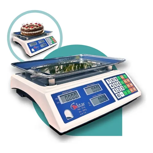 Balança de cozinha Fuzion Digital 105,82 oz/0,1 G, Bas. Cor Prata