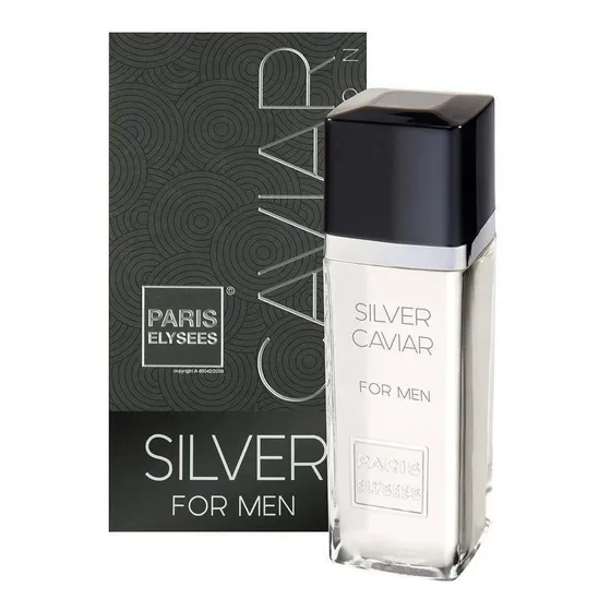 Perfume Silver Caviar Paris Elysees Masculino 100 Ml