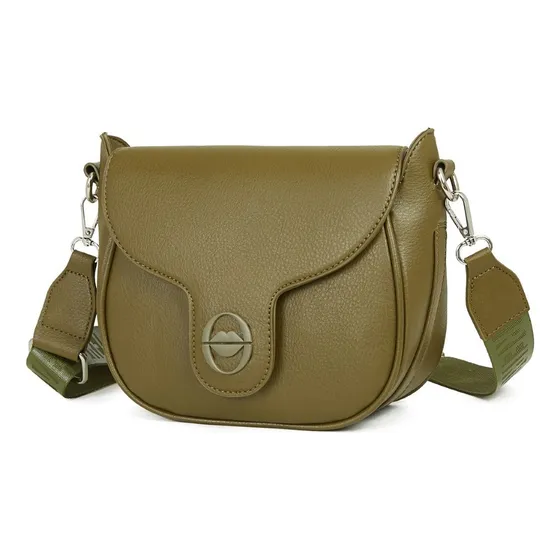 Cartera Cuero Pu Urbana Reforzada Porta Llavero Regalo Mujer