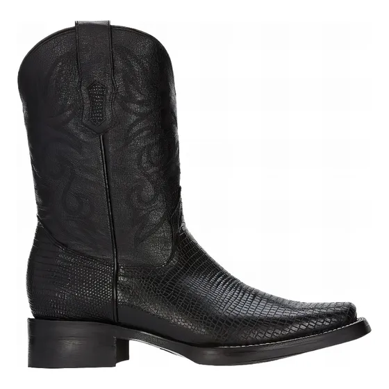 Botas Moda Formales Pvq79761 Vacuno Punta Cerrada Textura