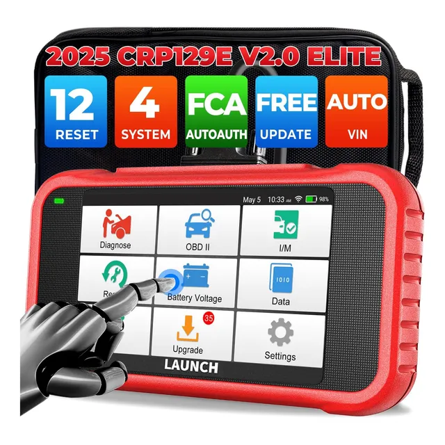 Escaner Launch Crp129e V2.0 Cuerpo De Aceleracion,abs/srs/at