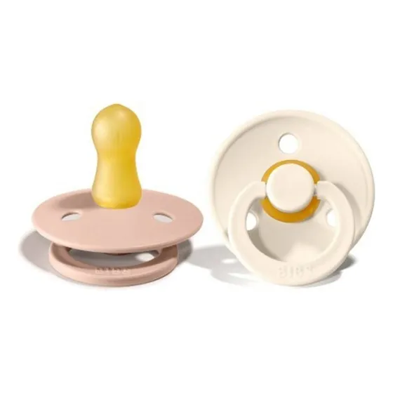Chupete Bibs X2 Talla 2 Color Blush ivory