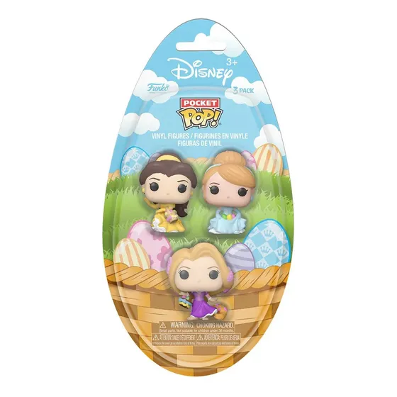 Pocket Pop! - Disney Cinderella, Rapunzel Y Bella (3-pack )
