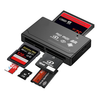 Lector De Memorias Compact Flash Y Micro Sd Genérico Lector De Memorias Compact Flash Y Micro Sd Genérico