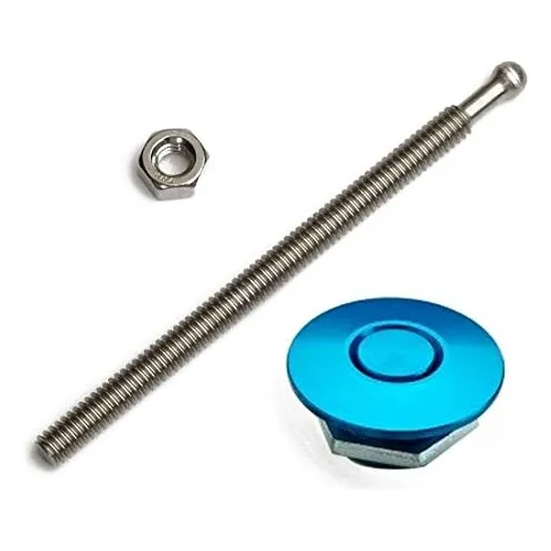 Quik-latch Productos Perfil Bajo De Aluminio Cepillado Locki