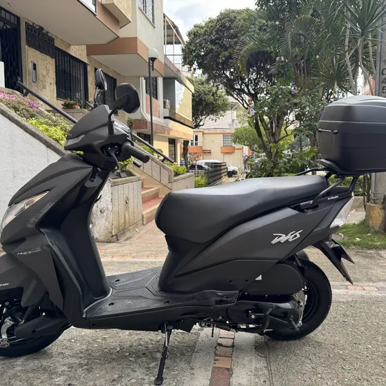 Honda Dio Led 2023 Negro, Baul Documentos Hasta Marzo2027