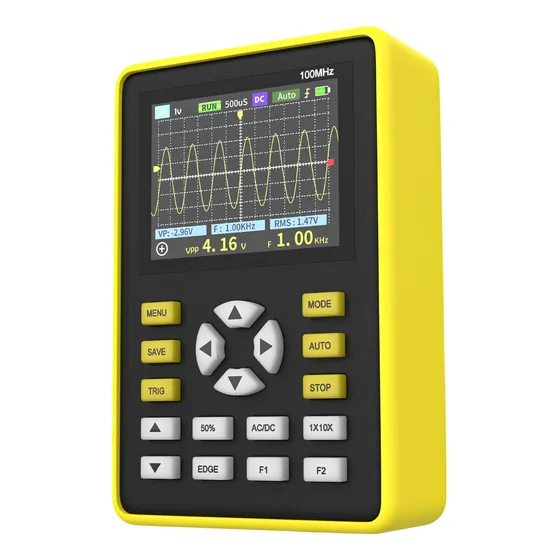 Osciloscopio Digital Portátil Fnirsi 5012h 100mhz 1ch 500mss