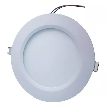 50 Pz Lampara Led Empotrable 5w Plafon Bote Integral 8cm P Color Luz Amarilla (luz Calida 3500k)