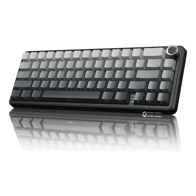Teclado Mecánico Inalámbrico Attack Shark X66 Rgb Teclas Pbt