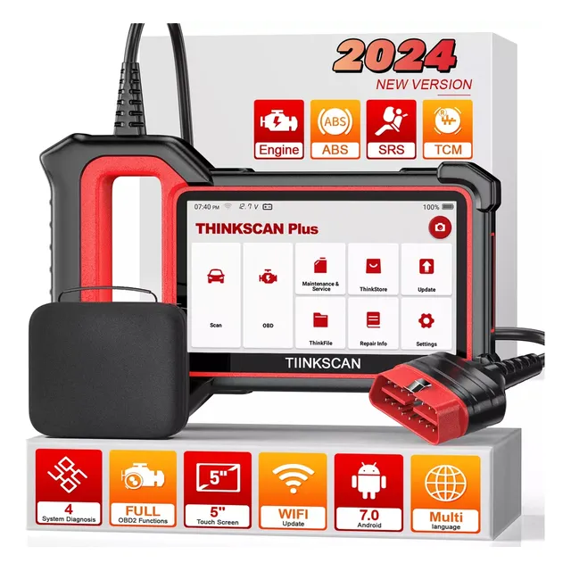 Escáner Obd2 Thinkcar Plus S7 Auto Calibra Cuerpo Aceler