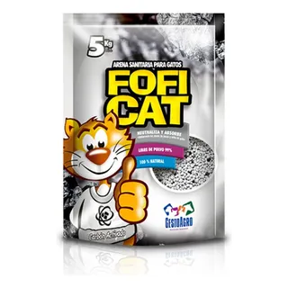 Arena Para Gato Foficat Carbon Activado X 5 Kg