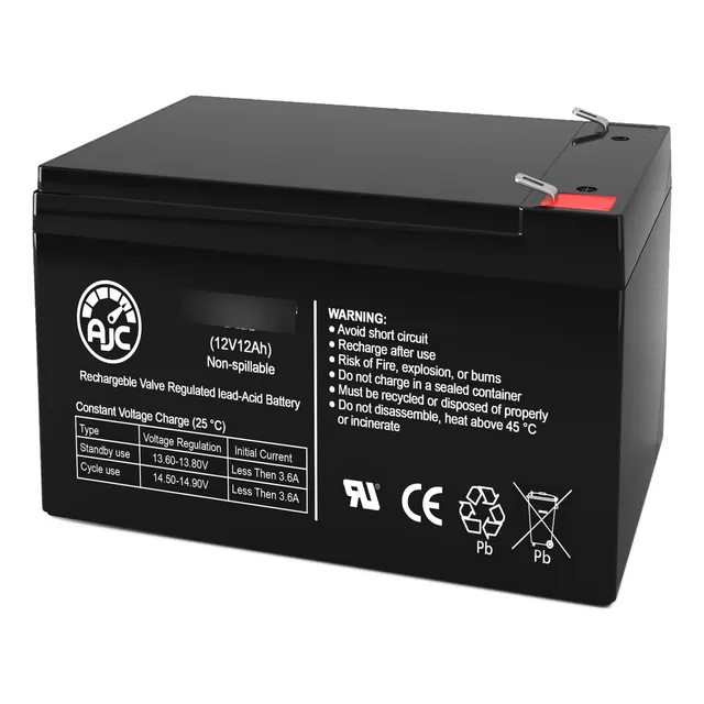 Ajc Bateria Scooter Electrico E-scooter 12v 12ah Este Un