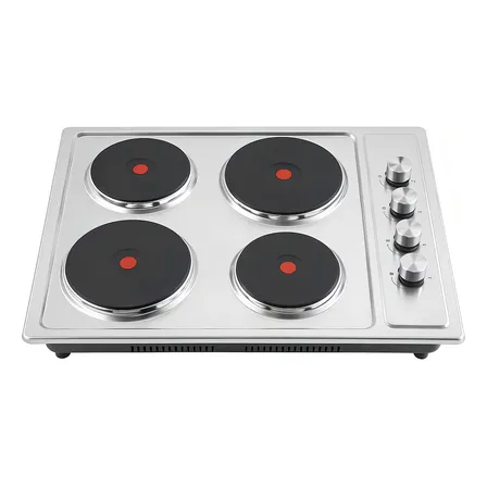 Anafe Electrico Encimera Cocina 4 Platos Acero Inoxidable 220v