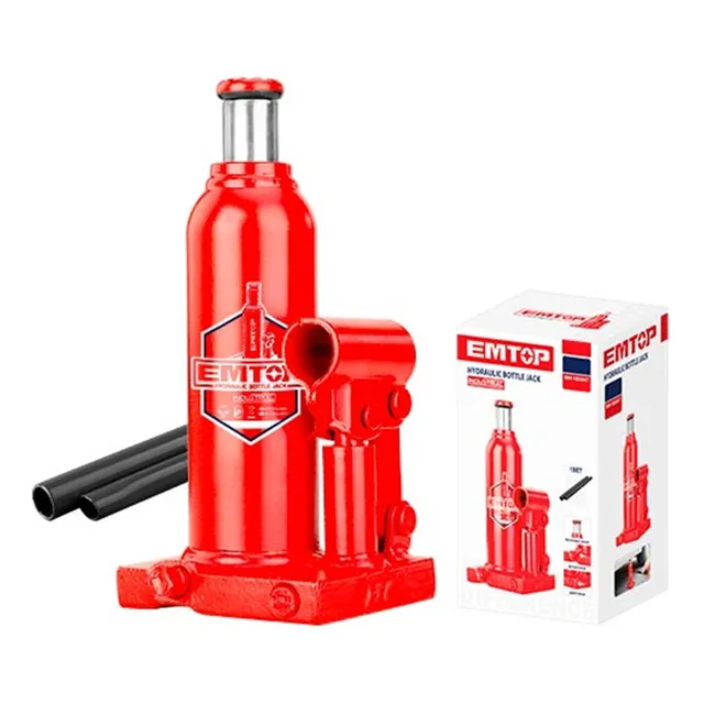 Gato Hidraulico Tipo Botella 4 Toneladas Emtop