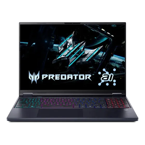 Notebook Gamer 16" Acer Predator Helios Neo 16 Intel Core Ultra 7 RTX 5070 8GB 16GB DDR5 512GB SSD Tela WQXGA 240Hz