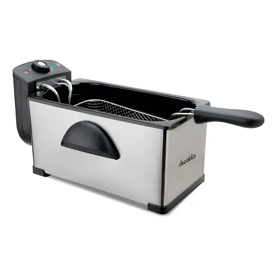 Freidora Eléctrica De Aceite 3l 1500w Decakila