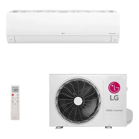 Ar-condicionado Hw LG Dual Inverter +ai Voice 18.000 Btus R32 Qf Branco