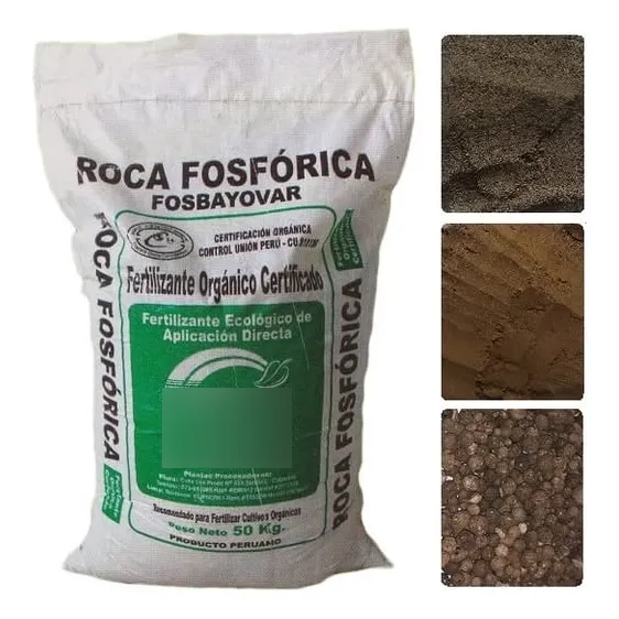 Roca Fosforica Fertilizante Organico