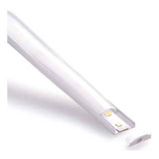 Pack 2x: Perfil De Aluminio Para Tira De Led 1m Delgado Casa Pack 2x: Perfil De Aluminio Para Tira De Led 1m Delgado Casa