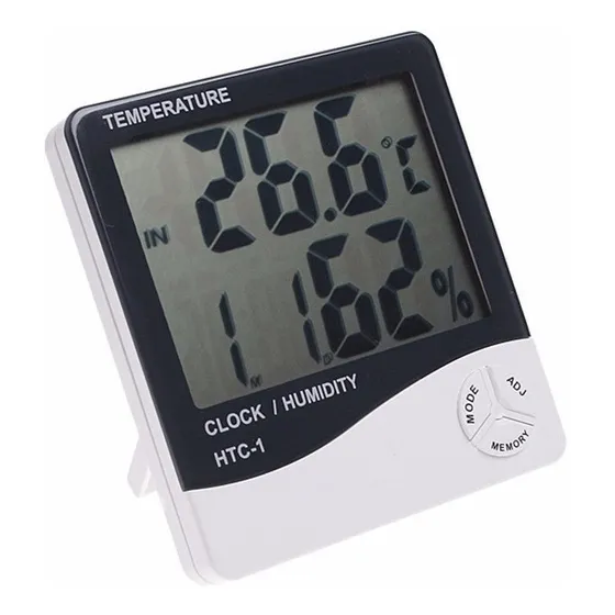 Medidor De Humedad Y Temperatura Termo Higrometro Htc-1