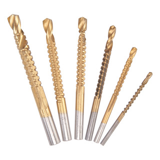 Juego De Brocas De Fresado Hss De 6 Piezas, Brocas Para Made Juego De Brocas De Fresado Hss De 6 Piezas, Brocas Para Made