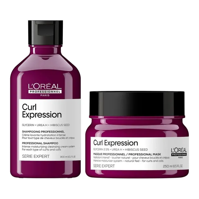 Shampoo + Mascarilla Para Crespos Loreal Curl Expression