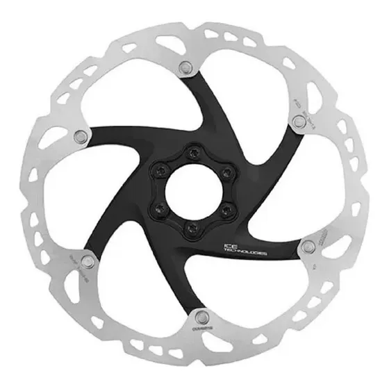Disco Freio Rotor Shimano Xt Ice Tech Rt86 203mm C/ Parafuso Cor Metal