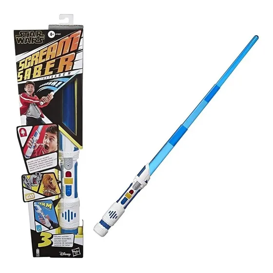 Star Wars - Sable Luz Electrónico Scream - Original Hasbro 