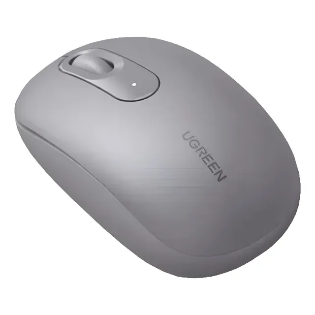 Mouse Ugreen Inalámbrico Ergonómico Gris 2.4g Usb 90669