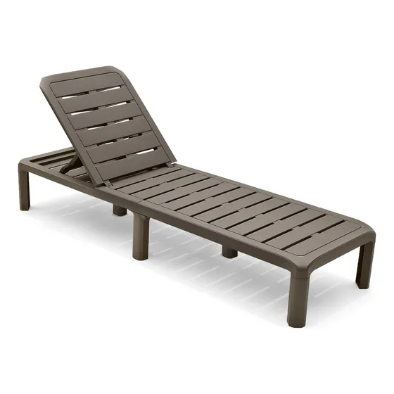 Cama Asoleadora Exterior Barú Rimax Elegante Resistente color marrón