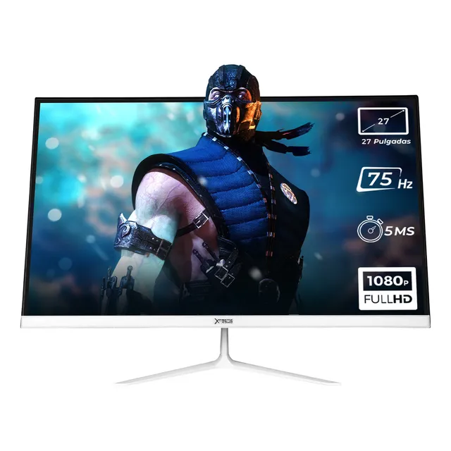 Monitor Gamer 27" Xtreme Pc Gaming Infinite Game 5ms 75Hz FHD IPS HDMI Altavoces Blanco FreeSync G-Sync MXT2702WT27F
