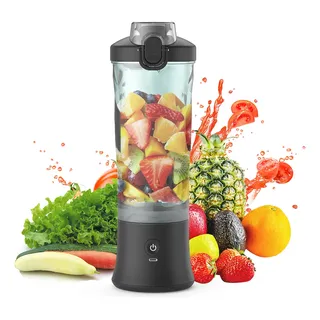 Liquidificador Pessoal Portátil Para Batidos E Smoothies 600