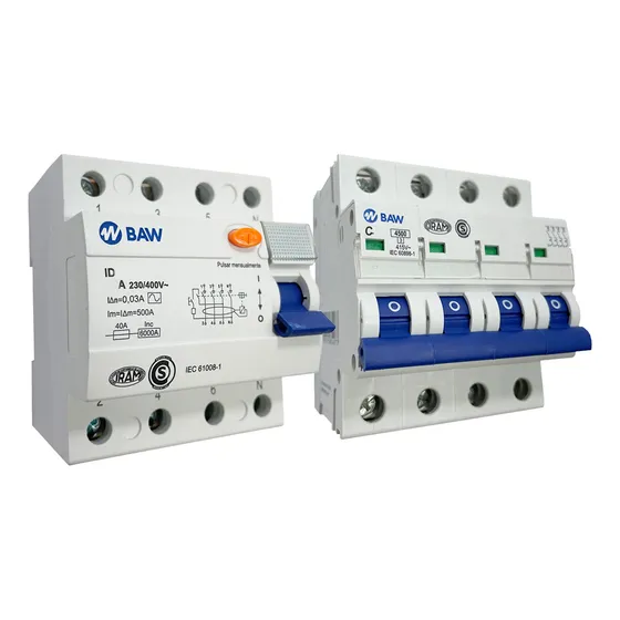Combo Baw Disyuntor Tetrapolar 40a + Térmica 20a A 40a 