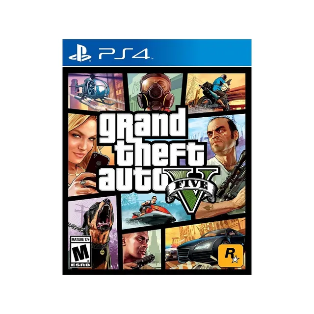 Grand Theft Auto 5  Playstation 4 Gta V Ps4