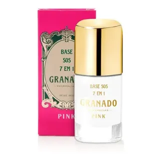 Granado Esmalte Base SOS Fortalecedora De Unhas Granado Pink 7 Em 1 1