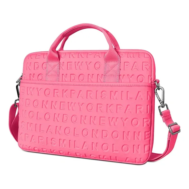Wiwu Cosmo Slim Case Bolso Para Notebook 13,3 PuLG Color Rosa Oscuro Tamaño De La Pantalla 13.3