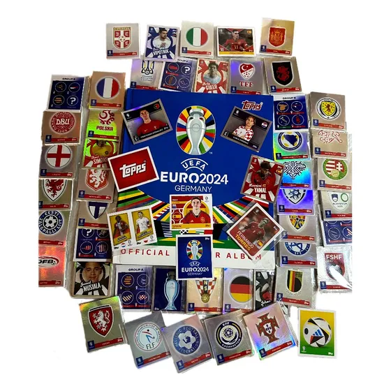 Album Eurocopa 2024 Con 686 Barajitas Para Pegar